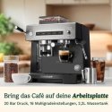 Kohviaparaat Cuisinart Espresso-Masin jahvamise, tampimise ja pruulimise funktsioonidega Kohviaparaat Cuisinart Espresso-Masin jahvamise, tampimise ja pruulimise funktsioonidega