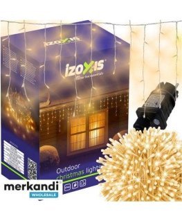 Izoxis Väli LED-ketid, 500 LED, 22,5 m, soe valge
