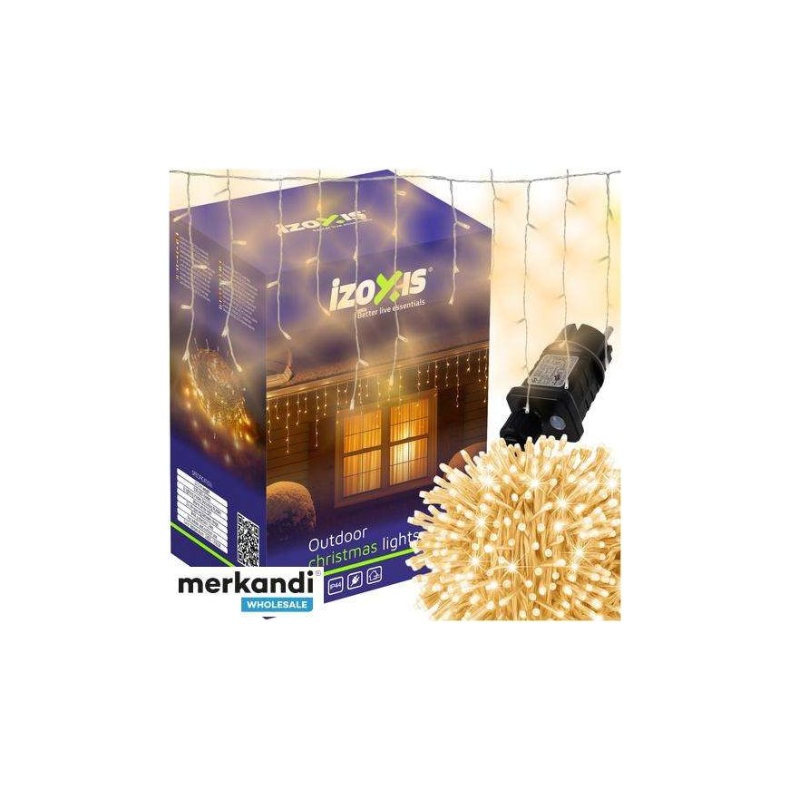 Izoxis Väli LED-ketid, 500 LED, 22,5 m, soe valge