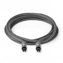 Nedis CATB25000GY10 garso kabelis 1 m „Toslink“ Pilka Nedis CATB25000GY10 garso kabelis 1 m „Toslink“ Pilka