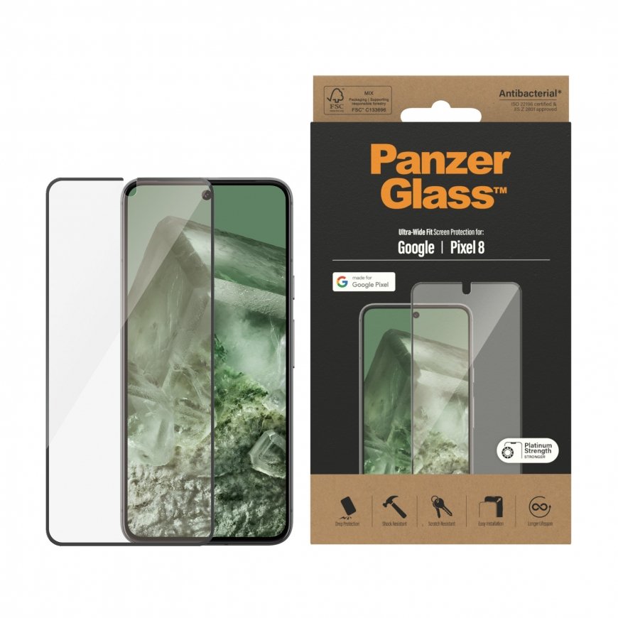 PanzerGlass ® Screen Protector Google Pixel 8 | Ultra-Wide Fit – 2