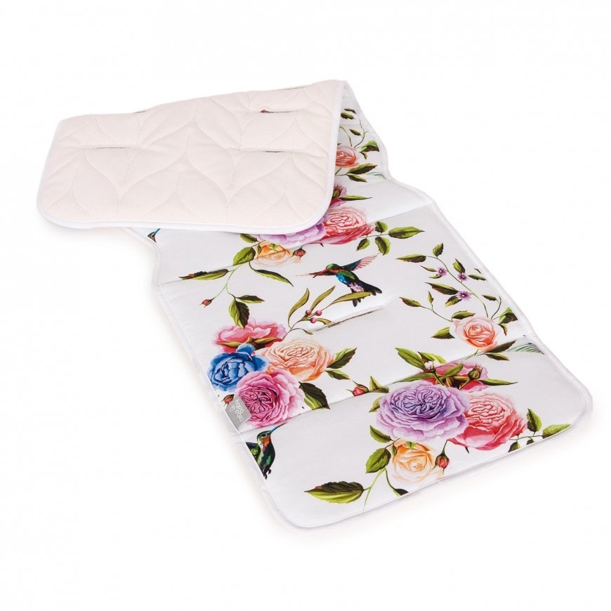 CebaBaby Reversible Insert for Stroller, 33x85, Flora & Fauna Libelula – 2