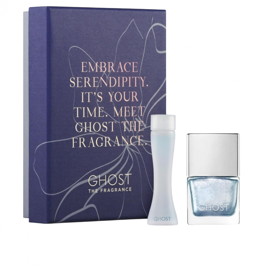 Set Ghost: The Fragrance, Eau De Toilette, For Women, 5 ml + Gho