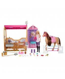 Barbie Mysteries The Great Horse Chase Ultimate Stable -lelupakkaus
