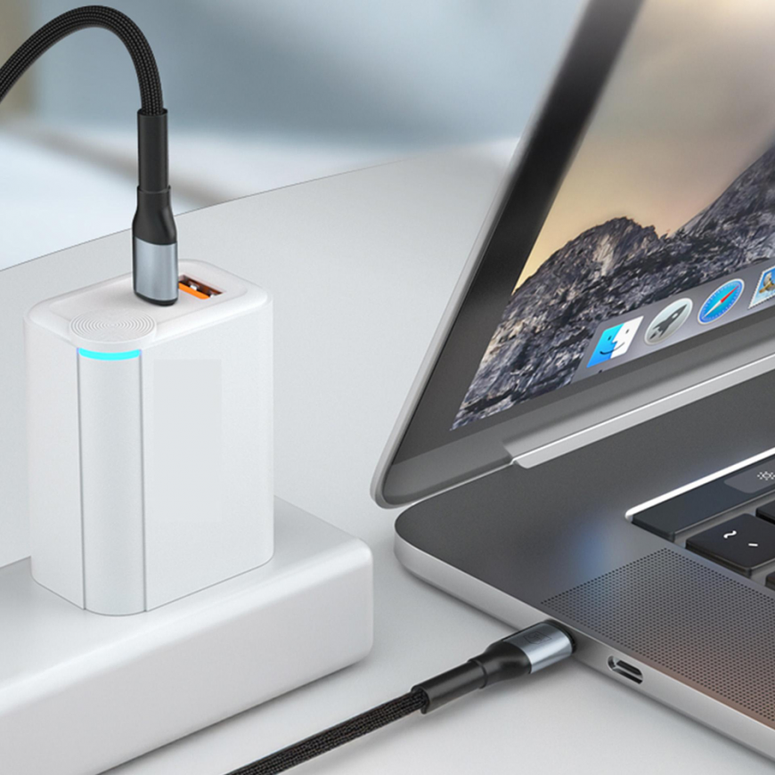 3mk Hyper Cable N-SERIES USB-C | USB-C 2m 48V|5A 240W | black – 3