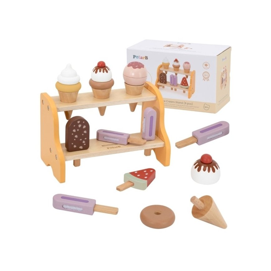 Viga Toys Puinen jääkiekkosetti lapsille, VIGA