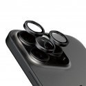 PanzerGlass ® Hoops® Titanium Camera Lens Protector Black iPhone 15 Pro | 15 Pro Max Caurspīdīgs ekr PanzerGlass ® Hoops® Titanium Camera Lens Protector Black iPhone 15 Pro | 15 Pro Max Caurspīdīgs ekr