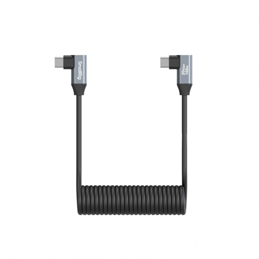 SmallRig 4793 USB-kaapeli USB 3.2 Gen 1 (3.1 Gen 1) USB C musta, Harmaa – 2