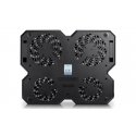 DeepCool MULTI CORE X6 aušinimo padėklas nešiojamam kompiuteriui 39,6 cm (15.6") Juoda
