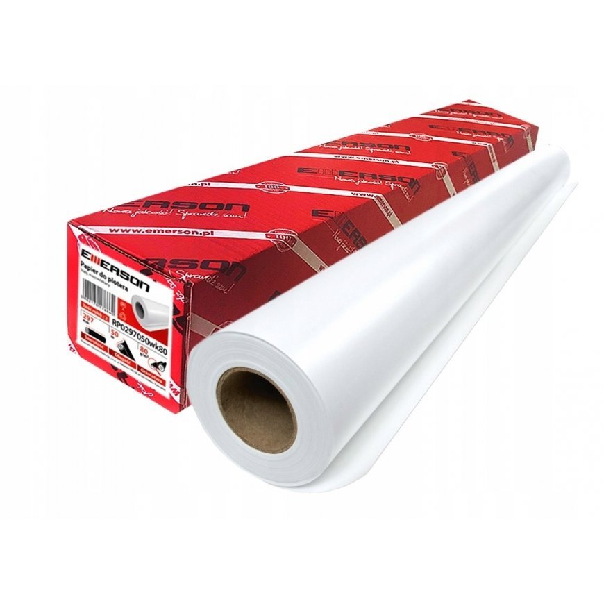 Emerson plotter paper 420mm x 100m 80g – 2