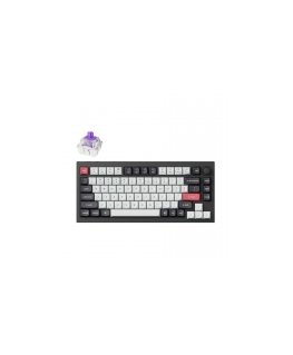 Keychron Q6 HE 100% Kiekko Langaton Kolmoistila QMK Gateron 2.0 Magneettikytkin Kuori Valkoinen