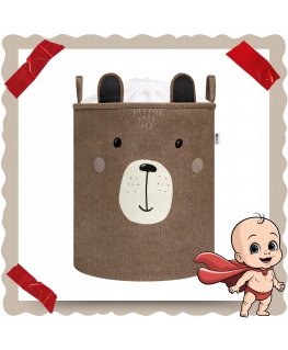SIPO premium bear toy bag brown 40x40x50cm XB05