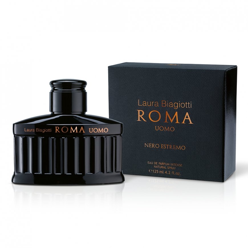 Laura Biagiotti Roma Uomo Nero Estremo 125 ml Vyrams – 2