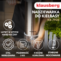 Nadziewarka uzkāzēm 3.0kg profesionālā vertikālā KLAUSBERG KB-7926 Nadziewarka uzkāzēm 3.0kg profesionālā vertikālā KLAUSBERG KB-7926