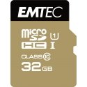 Emtec microSD Class10 Gold+ 32GB MicroSDHC Klasės 10
