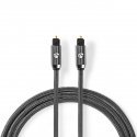 Nedis CATB25000GY30 audio cable 3 m TOSLINK Grey Nedis CATB25000GY30 audio cable 3 m TOSLINK Grey
