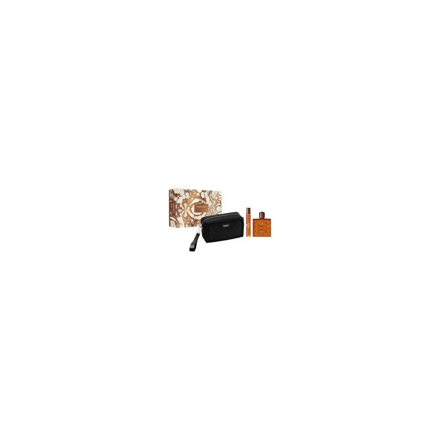 Versace Eros Najim Lahjapakkaus miesten hajuvesi (PP hajuvesi, 100 ml + PP mini, 10 ml + kosmetiikkalaukku) – 2