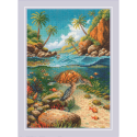 Uab Riolis Ristikudontasarja. "Veden alla" 21x30 cm SR2305 Uab Riolis Ristikudontasarja. "Veden alla" 21x30 cm SR2305