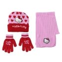 CERDÁ зимний комплект Hello Kitty: снуд, шапка, перчатки.