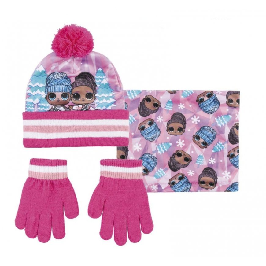 CERDÁ Hello Kitty talvi setti huivi hattu hanskat – 2