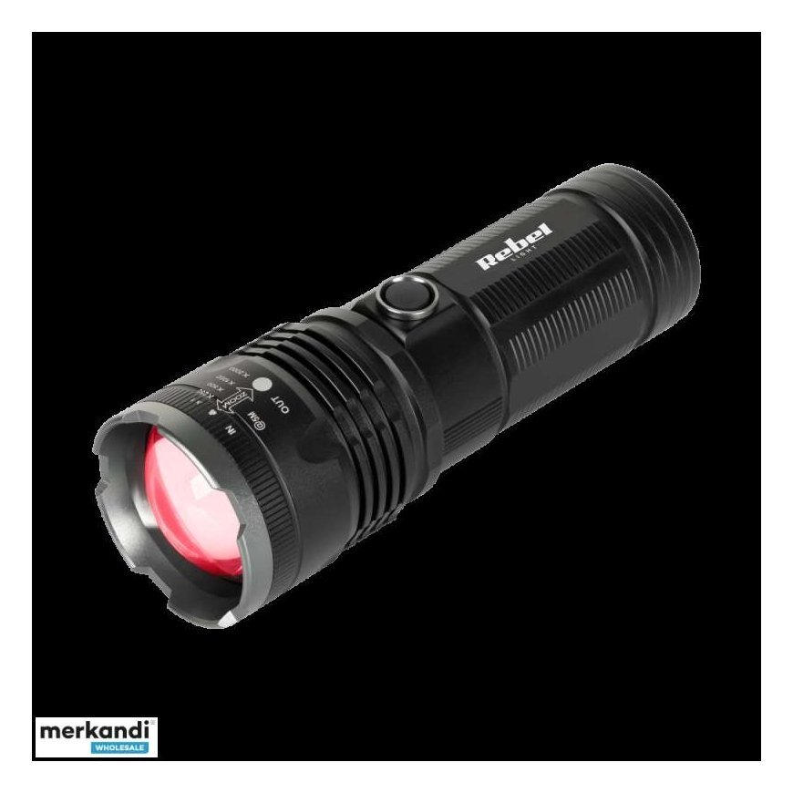 Rebel Flashlight rechargeable high power (20W) – 2
