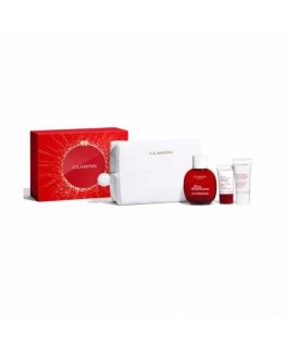 Clarins Eau De Soin Eau Dynamisante, 100 ml Set 4 Pieces