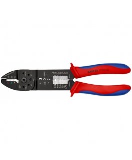 Knipex 97 32 240 kaablitangid Kinnituspress Must, Sinine, Punane
