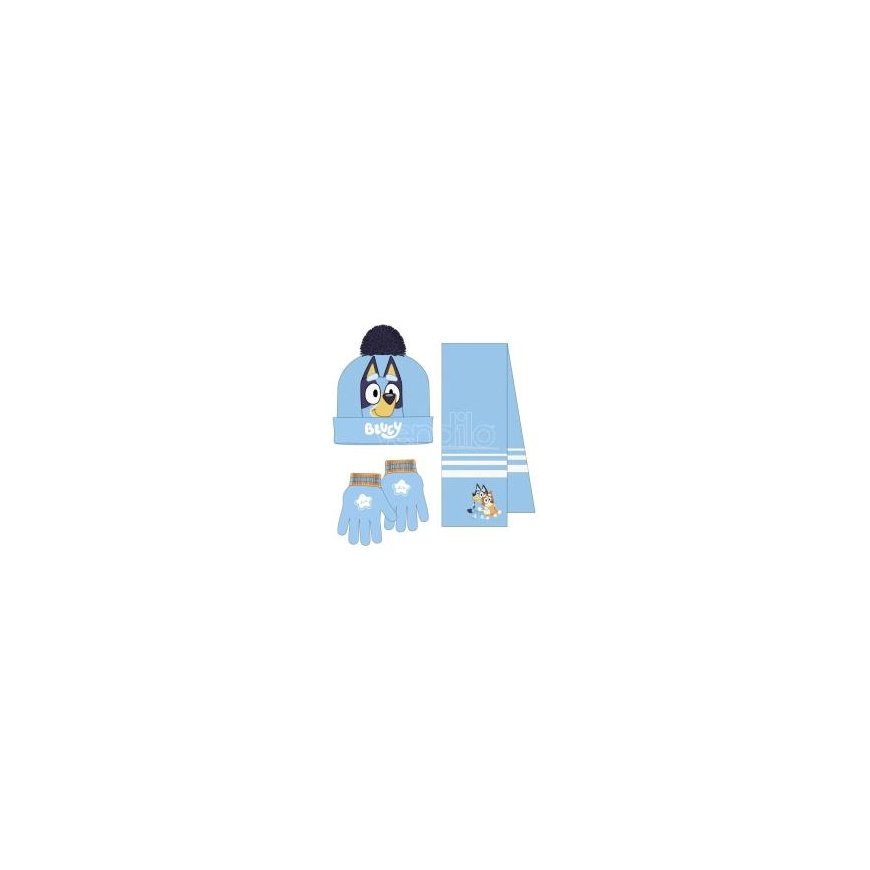 CERDÁ Bluey Winter Set Snood Hat Gloves – 2