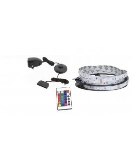 Cama QIU naktinės spintelės apšvietimas 2 vnt. RGB