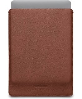 Woolnut Leather Sleeve - Case for 14" MacBook Pro, Cognac