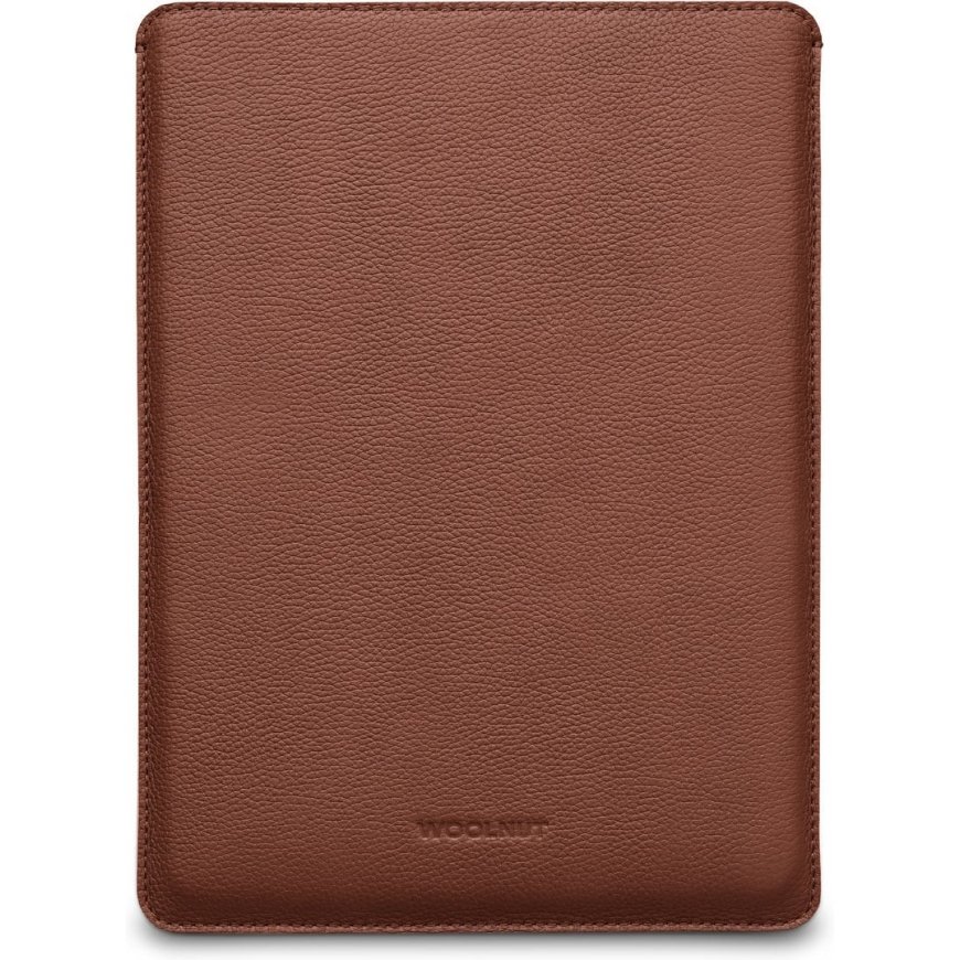 Woolnut Leather Sleeve -suojatasku 14" MacBook Pro, konjakki – 2