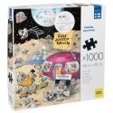 Mauri Kunnas Kuujuustokahvila, puzle 1000 gabali Mauri Kunnas Kuujuustokahvila, puzle 1000 gabali