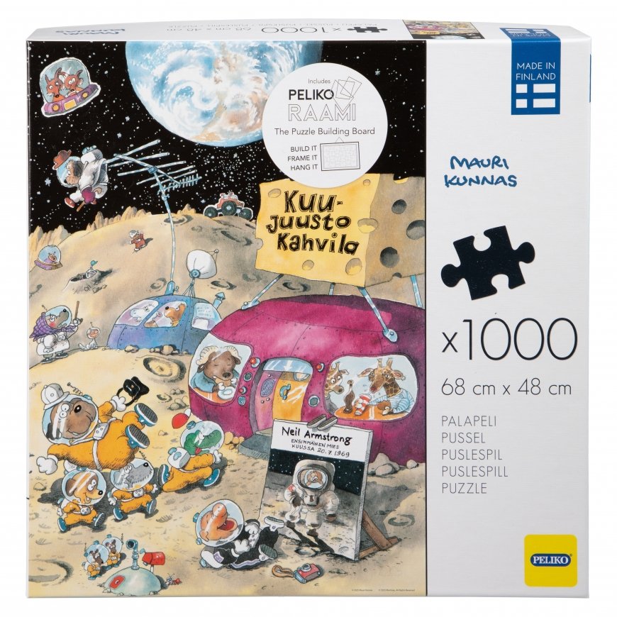 Mauri Kunnas Kuujuostokahvila, 1000 dalių dėlionė – 2