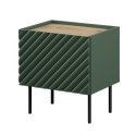 Cama ONDA naktinis staliukas 2 vnt. 50x40xH54 žalias Cama ONDA naktinis staliukas 2 vnt. 50x40xH54 žalias