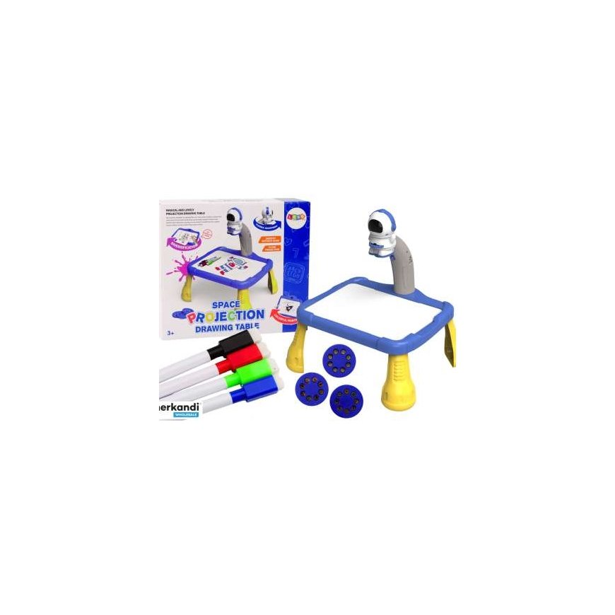 Lean Toys Kids' Space Projector with Drawing Table – 2
