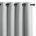 CLASSIC RESTILO aizkars CARLI mentolu krāsā, vienkrāsains, klasiskā stila, ar sudraba cilpām, materiāla veids - oksforda tekstil CLASSIC RESTILO aizkars CARLI mentolu krāsā, vienkrāsains, klasiskā stila, ar sudraba cilpām, materiāla veids - oksforda tekstil
