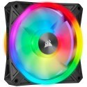 Corsair iCUE QL140 RGB Корпус компьютера Вентилятор 14 cm Черный, Серый