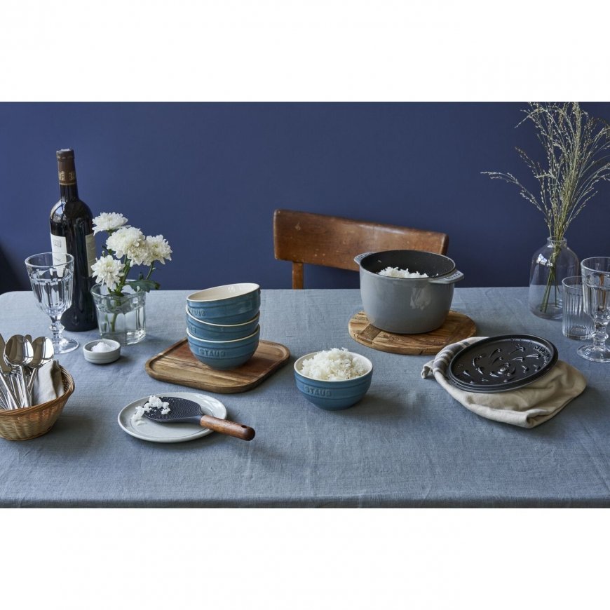 Staub Ceramique Bowl set 0.4 L Round Ceramic Turquoise 4 pc(s) – 4