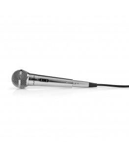 Nedis MPWD45GY mikrofons Sudrabs Instrumenta mikrofons