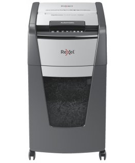 Rexel Optimum AutoFeed+ 225X papīra smalcinātājs Krusteniskā smalcināšana 55 dB 23 cm Melns, Pelēks