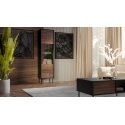 Cama CORTINA display cabinet 53x40x182 black Cama CORTINA display cabinet 53x40x182 black
