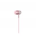 Havit E303P - wired headphones, pink