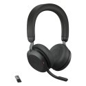 Jabra Evolve2 75 Austiņas Bezvadu Birojs / zvanu centrs Bluetooth Melns Jabra Evolve2 75 Austiņas Bezvadu Birojs / zvanu centrs Bluetooth Melns