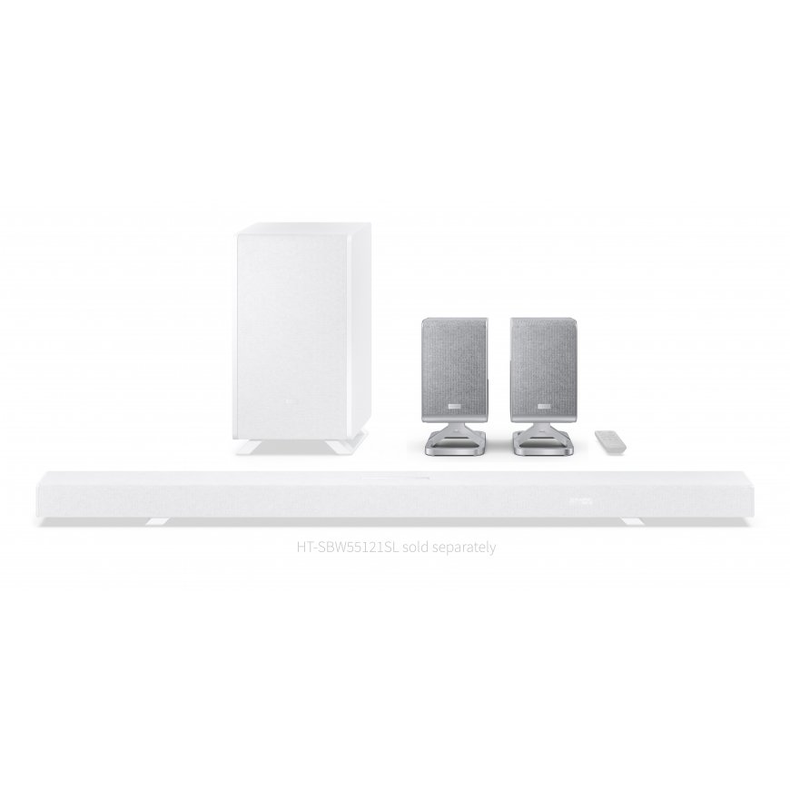 Sharp HT-SPR52021(SL) skaļrunis Sudrabs Bezvadu 66 W – 4