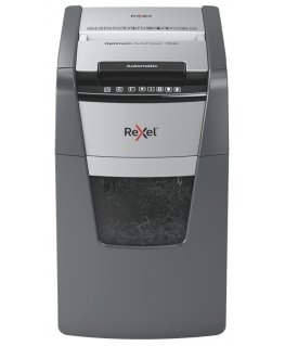Rexel Optimum AutoFeed+ 150X A измельчитель бумаги Перекрестная резка 55 dB 22 cm Черный, Серый
