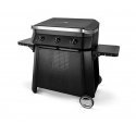 Cozze Premium Cart XL āra galds Melns Taisnstūra forma