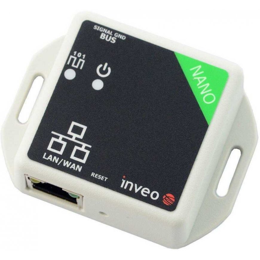 Inveo Nano TEMP - IoT module designed for online temperature monitoring.