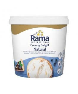 Kremininen juusto RAMA Professional, Creamy delight, Luonnollinen, rasva 28%, 1,5 kg