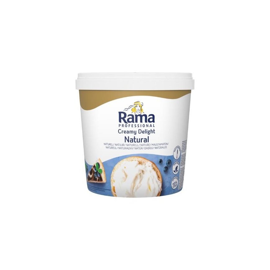 Kreminis sūris RAMA Professional, Creamy delight, Natūralus, rieb. 28%, 1,5 kg