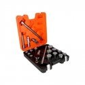 socket wrench set 12-point M4-M14 with 1/4" ratchet, 13 pcs. BAHCO [S13MC10.5]